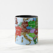 Je t'aime tasse de carte (Centre)