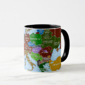 Je t'aime tasse de carte (Devant droit)