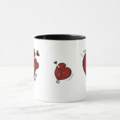 Je t'aime tasse de coeur (Centre)
