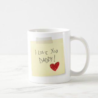 "Je t'aime tasse de papa"