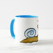 Je t'aime tasse d'escargot (Devant gauche)