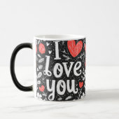 Je t'aime Tasse Magique (Gauche)