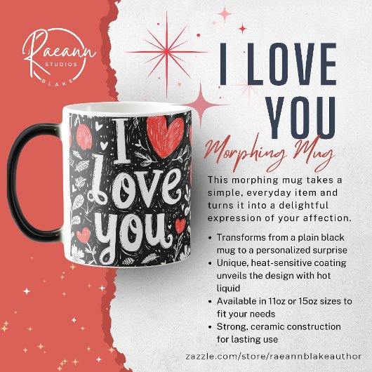 Je t'aime Tasse Magique