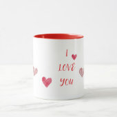 JE T'AIME TASSE ROUGE (Centre)