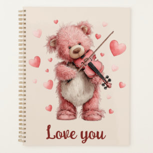 Je t'aime Teddy au violon