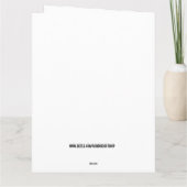 JE T'AIME TELLEMENT, LUNE GRANDE CARTE (Dos)