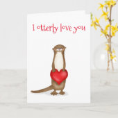 Je t'aime totalement toi, carte de la Saint-Valent (Fleur jaune)