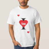 Je t'aime tshirt (Devant)