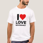 Je T'aime Tshirt Drôle Redondance (Devant)