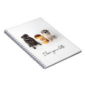 Je T'Aime Un Carnet De Carlin Latte (Côté Droit)