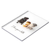 Je T'Aime Un Carnet De Carlin Latte (Côté gauche)