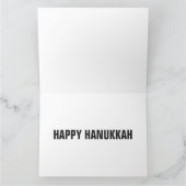 JE T'AIME UN LATKE Cartes de vœux de Hanukkah (Intérieur)
