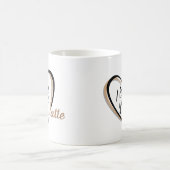 Je t'aime une tasse du latte | (Centre)