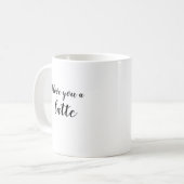 Je t'aime une tate de café Mug (Devant gauche)
