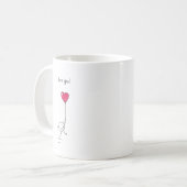 Je t'aime Valentines Jour Cadeau Mug (Devant gauche)