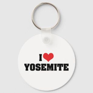 Je t'aime Yosemite Porte-clés