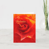 Je t'aimerai jusqu'à... Carte justificative Valent (Devant)