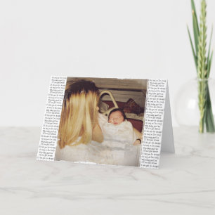 Je t'aimerai pour les cartes de la fête des mères