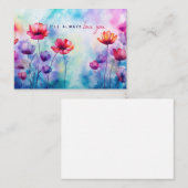 je t'aimerai toujours carte postale (Devant / Derrière)