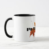 "Je taperais que" tasse drôle (Gauche)