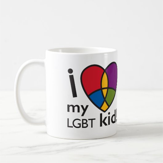 "JE tasse AIME mon enfant de LGBT" (Gauche)