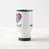 "JE tasse de voyage AIME mon enfant de LGBT" (Centre)