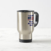 "Je tasse fière de voyage de papa de l'ARMÉE DE (Devant droit)