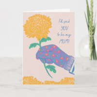 "Je te choisirais" Carte de voeux pour la fête des
