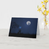 Je te rencontrerai là-bas - carte de voeux (Fleur jaune)