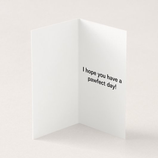 Je T'Ébranle ! Carte d'anniversaire Westie (Inside)