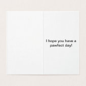 Je T'Ébranle ! Carte d'anniversaire Westie (Inside Unfolded)