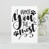 Je t'en veux le plus avec une carte de vacances Em (Debout devant)