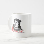 Je tiens tasse de réforme de Martin Luther la (Devant gauche)
