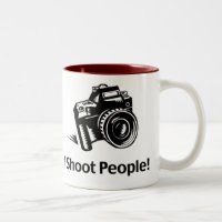 Je tire sur les gens Photographe Mug