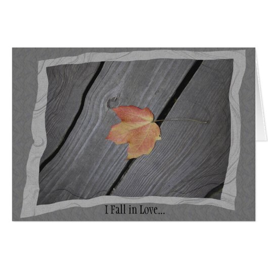 Je tombe amoureux (Devant horizontal)