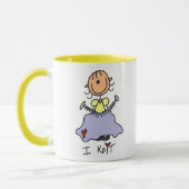 Je tricote la tasse (Gauche)