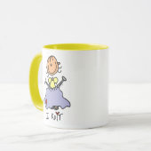 Je tricote la tasse (Devant gauche)