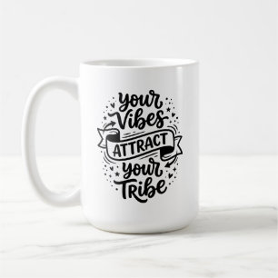 Je trillingen trekken je stam T-shirt - Bold Typog Koffiemok