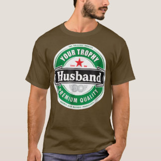 Je Trophy Husband Funny Married T-shirt