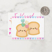 Je Trouve Que Vous Êtes Mignon Cartes de la Saint- (Devant/Arrière en situation)