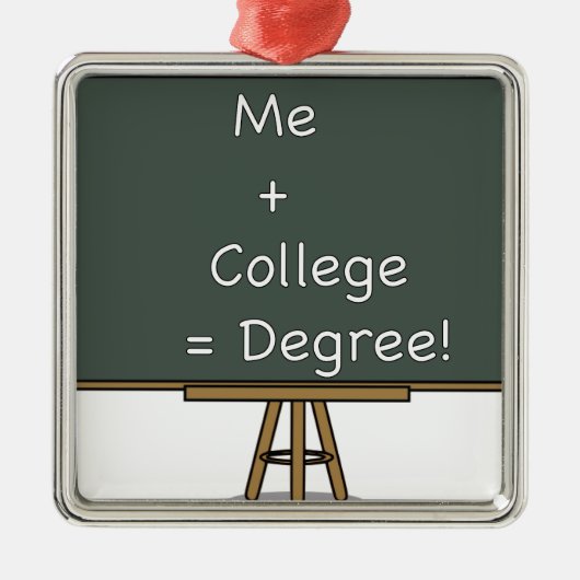 Je + Université = ornement de degré (Devant)