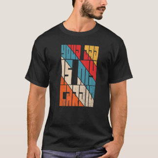 Je vader is mijn cardio retro vrouwen Je vader is  T-shirt