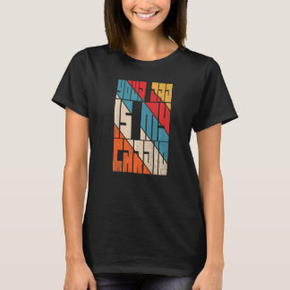 Je vader is mijn cardio retro vrouwen Je vader is  T-shirt