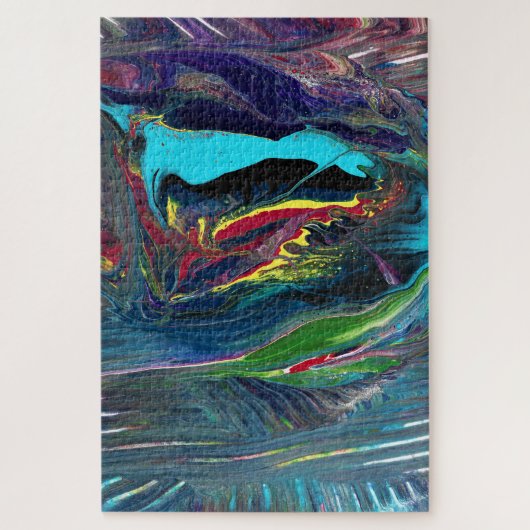 Je vais 1 Puzzle abstrait (Vertical)