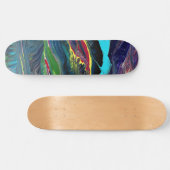 Je vais 2 Deck de skateboard abstrait (Horz)
