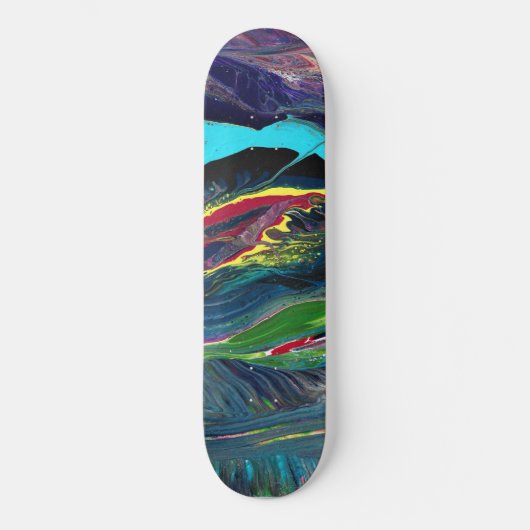Je vais 2 Deck de skateboard abstrait (Recto)