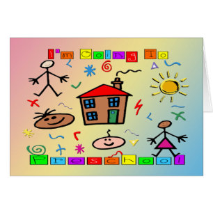 Je vais à l'école maternelle