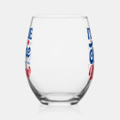 Je vais bien juste besoin de vin de verre stemless (Gauche)