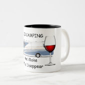 Je Vais Camping Mug À Deux Tons (Devant droit)