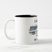 Je Vais Camping Mug À Deux Tons (Gauche)